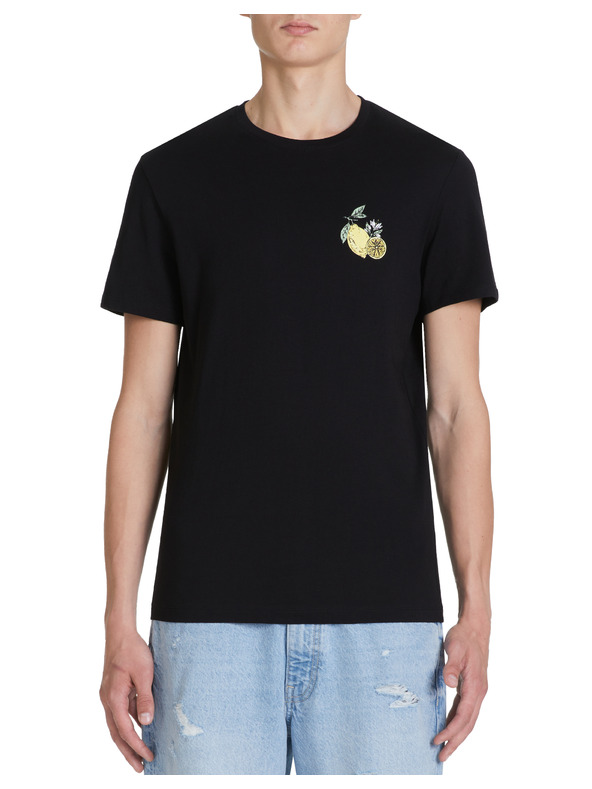 Celio Celio Jelime crna muška majica