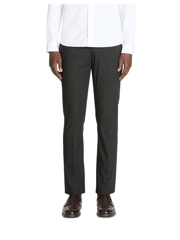 Celio Crne muške svečane hlače Celio Fabeille2 regular