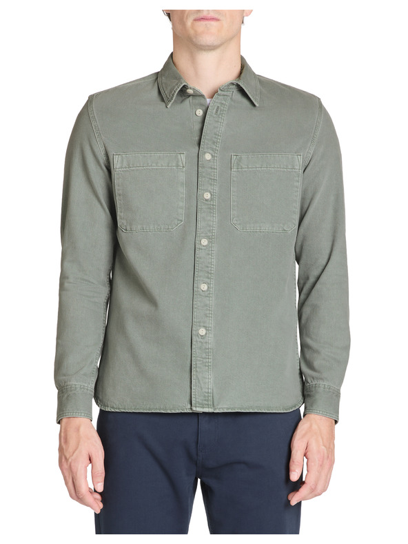 Celio Celio Fegetiml siva muška pamučna košulja