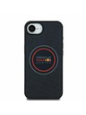 Oracle Red Bull Racing Red Bull PU koža crveni prsten MagSafe stražnji poklopac za iPhone 16e mornarsko plavi