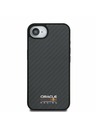 Oracle Red Bull Racing Red Bull Carbon sjajni logo MagSafe stražnji poklopac za iPhone 16e crni