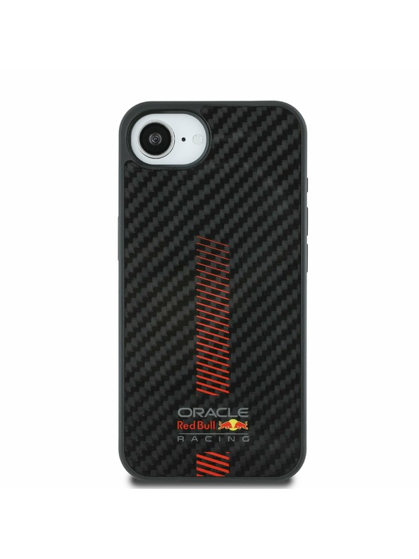 Oracle Red Bull Racing Red Bull Carbon Powerbar MagSafe stražnji poklopac za iPhone 16e crni