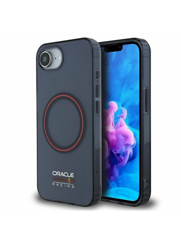 Oracle Red Bull Racing Red Bull PC/TPU crveni prsten MagSafe stražnji poklopac za iPhone 16e mornarsko plavi