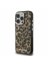 Karl Lagerfeld Karl Lagerfeld IML Leopard MagSafe Stražnji poklopac za iPhone 16 Pro Smeđa