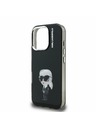 Karl Lagerfeld Karl Lagerfeld IML Aquarelle Karl Stražnji poklopac za iPhone 16 Pro Max Crna