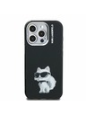 Karl Lagerfeld Karl Lagerfeld IML Aquarelle Choupette Stražnji Poklopac za iPhone 15 Pro Max Black