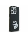Karl Lagerfeld Karl Lagerfeld IML Aquarelle Choupette Stražnji Poklopac za iPhone 15 Pro Max Black
