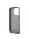 Karl Lagerfeld Karl Lagerfeld Grained PU K&CH Heads Stražnji Poklopac za iPhone 15 Pro Max Grey