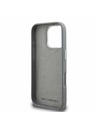 Karl Lagerfeld Karl Lagerfeld Grained PU K&CH Heads Stražnji Poklopac za iPhone 16 Pro Grey