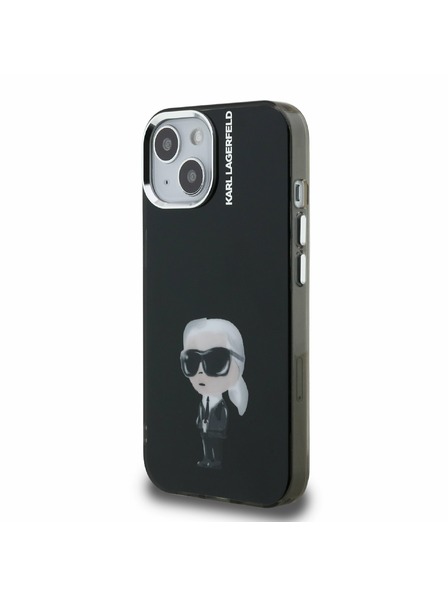Karl Lagerfeld Karl Lagerfeld IML Aquarelle Karl Stražnji poklopac za iPhone 15 crni
