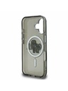 Karl Lagerfeld Karl Lagerfeld IML Glitter Karl and Choupette Sketch MagSafe Stražnji poklopac za iPhone 16 crni