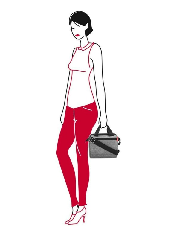 Reisenthel Torba Reisenthel Allrounder Cross Twist srebrna