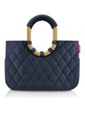 Reisenthel Torba Reisenthel Loopshopper M Frame Rhombus Midnight Gold
