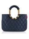 Reisenthel Torba Reisenthel Loopshopper M Frame Rhombus Midnight Gold