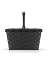 Reisenthel Torba Reisenthel Carrybag Frame Glossy dots crna