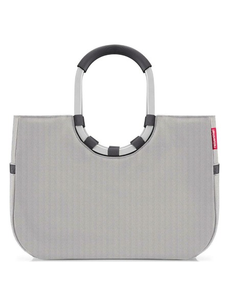 Reisenthel Reisenthel Loopshopper L torba Herringbone Grey