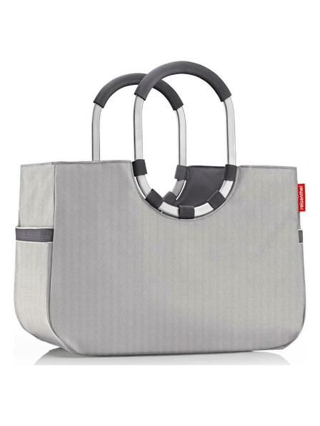 Reisenthel Reisenthel Loopshopper L torba Herringbone Grey