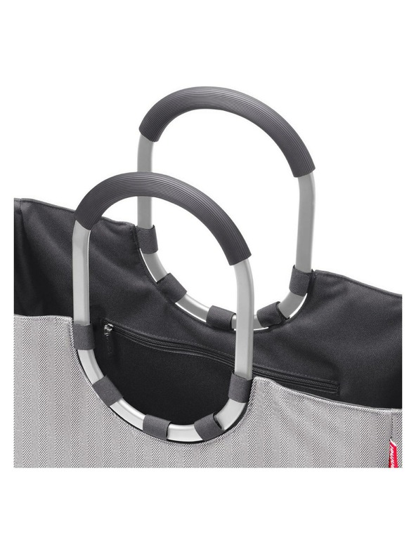 Reisenthel Reisenthel Loopshopper L torba Herringbone Grey