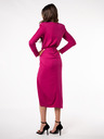 Edoti Midi haljina LORENA - fuksija boja