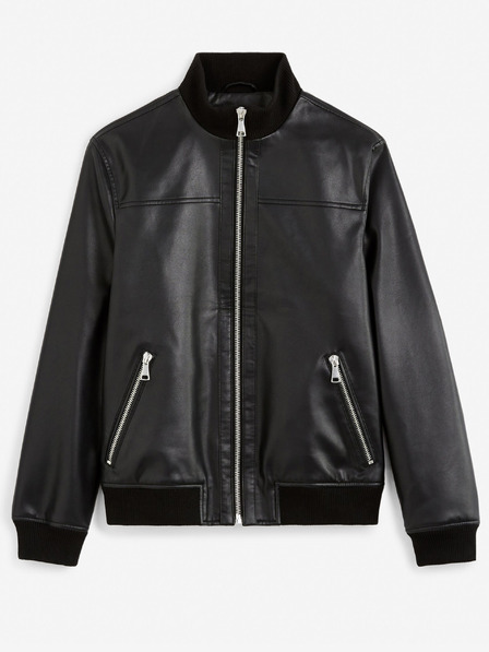 Celio Crna Celio Gumati muška kožna jakna