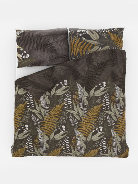 Kvalitex Satensko francusko posteljno rublje LUXURY COLLECTION 1+2, 200x200, 70x90cm PAPRAT