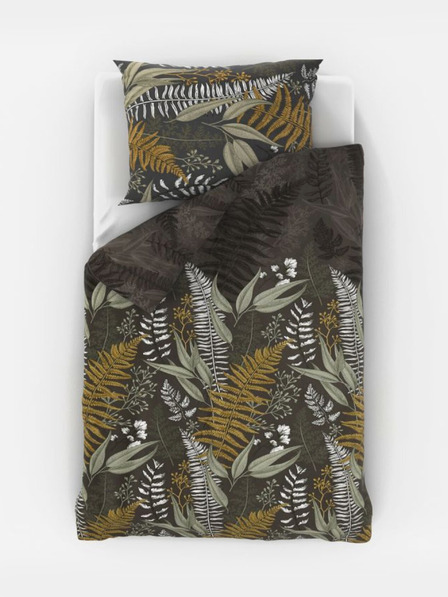 Kvalitex Satenska posteljina LUXURY COLLECTION 140x200, 70x90cm PAPRAT