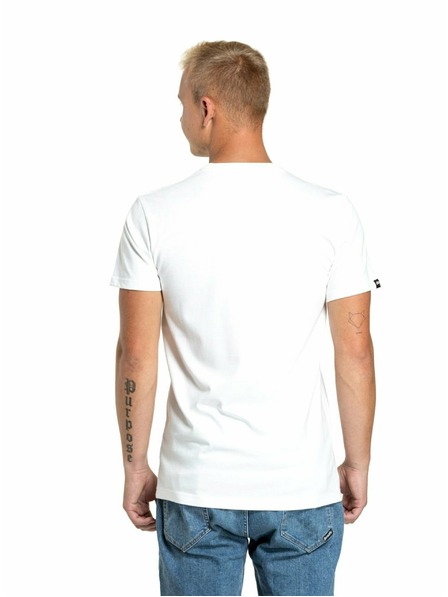 Meatfly Meatfly muška majica Logex White | Bijela | Veličina S | 100% pamuk