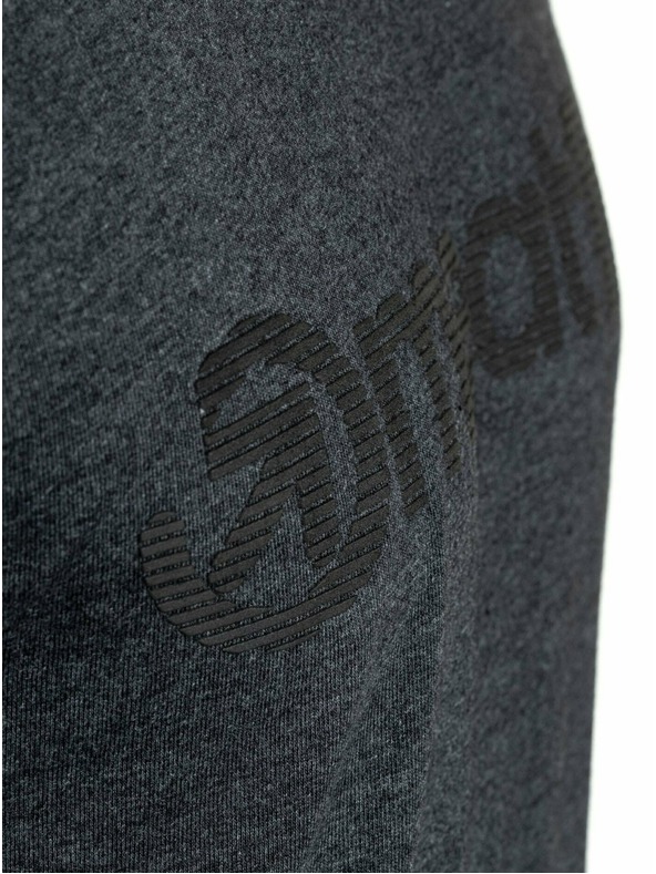 Meatfly Meatfly muška majica Striped Logo Charcoal Heather | Siva | Veličina