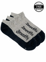 Meatfly Meatfly čarape Boot Triple pack Grey | Siva | Veličina