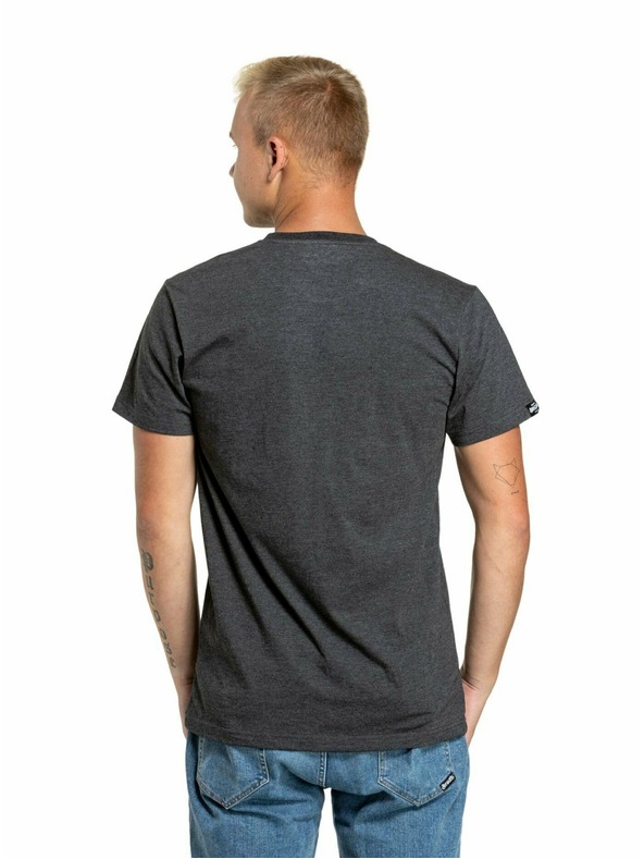 Meatfly Meatfly paket muških majica MF Logo Multipack Ugljen Siva/Maslinasta/Mornarsko Plava Siva | Siva