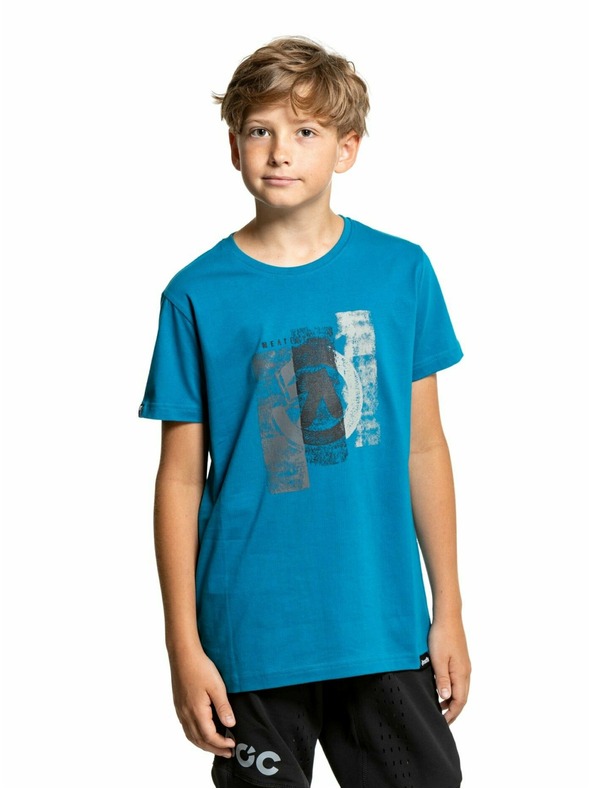 Meatfly Meatfly dječja majica Artee Funky Blue | Plava | Veličina 158 | 100% pamuk