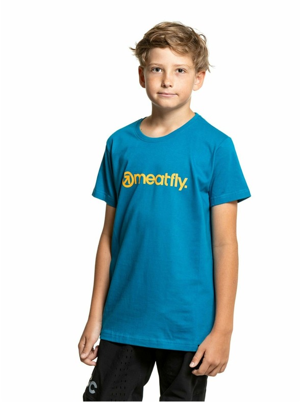 Meatfly Meatfly dječja majica Bart Funky Blue | Plava | Veličina 146 | 100% pamuk