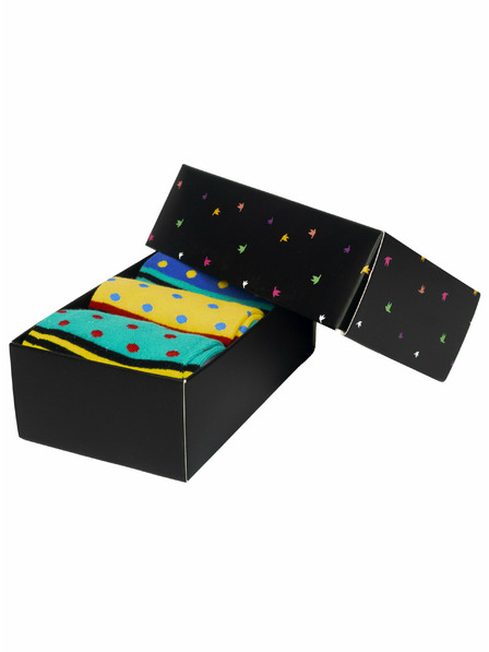 Meatfly Meatfly ženske čarape Pruge Točkice Poklon Paket | Višebojna | Veličina