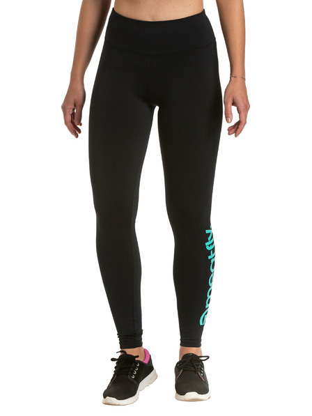 Meatfly Meatfly ženske tajice Arabel Mint Logo | Crna | Veličina