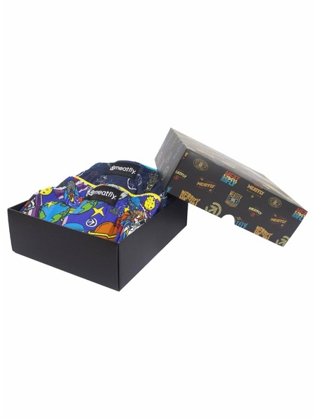 Meatfly Meatfly muške bokserice Agostino Cosmo Gift Pack | Plava | Veličina