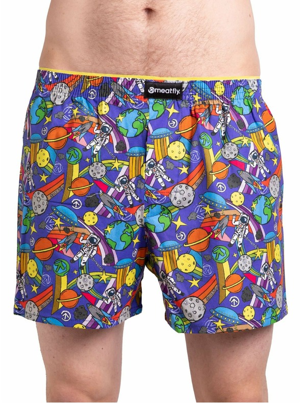 Meatfly Meatfly muške bokserice Agostino Cosmo Gift Pack | Plava | Veličina