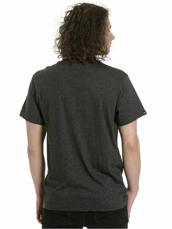 Meatfly Meatfly muška majica MF Logo Charcoal Heather | Siva | Veličina