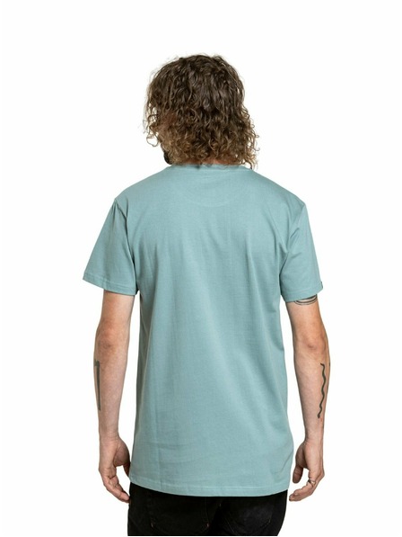 Meatfly Meatfly muška majica Joe Dusty Mint | Plava | Veličina M | 100% pamuk