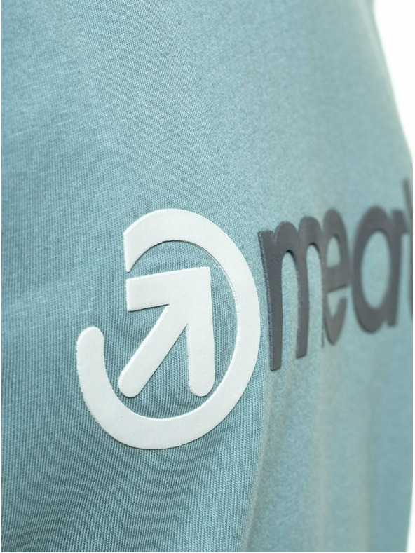 Meatfly Meatfly muška majica Joe Dusty Mint | Plava | Veličina M | 100% pamuk