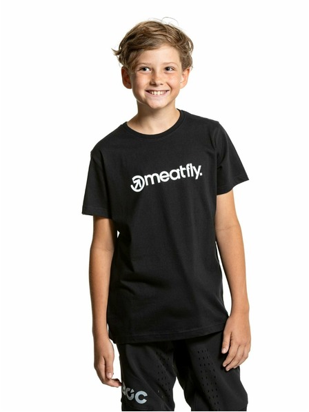 Meatfly Meatfly dječja majica Bart Black | Crna | Veličina 146 | 100% pamuk