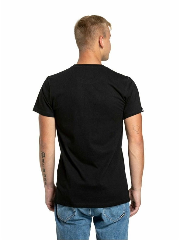 Meatfly Meatfly muška majica Logex Grey/Black | Siva | Veličina S | 100% pamuk