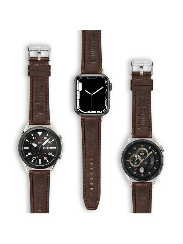 Timberland Timberland Barnesbrook kožni remen univerzalni za pametne 42/44/45/49mm i klasične analogne satove TDOUL0000706