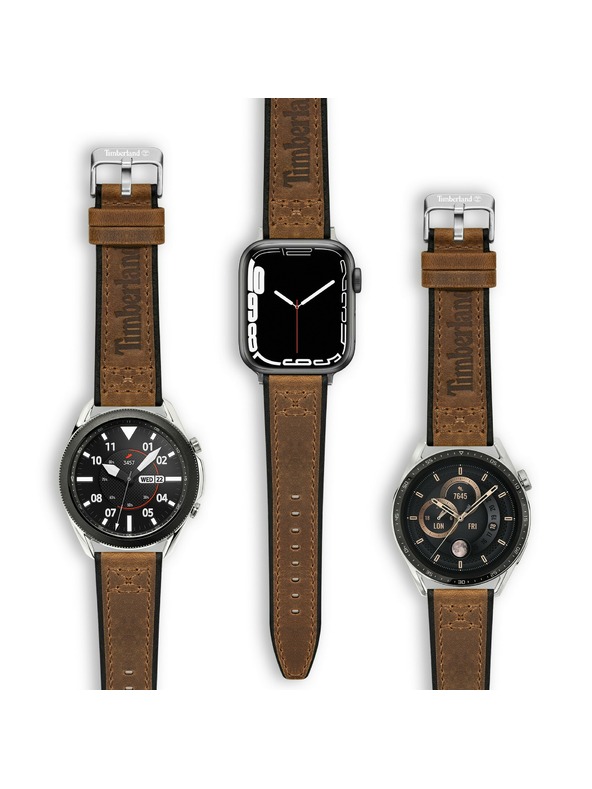 Timberland Timberland Valvidian kožni remen univerzalan za pametne 42/44/45/49mm i klasične analogne satove TDOUL0000502