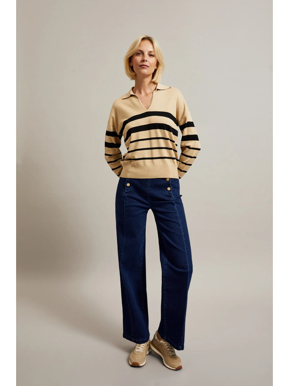 Moodo Ženske traperice Tamno modre