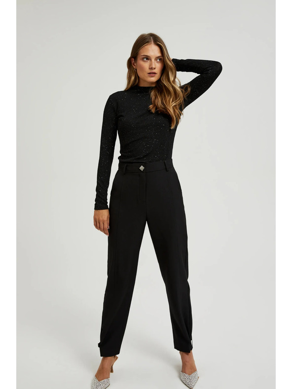 Moodo Ženske hlače crne