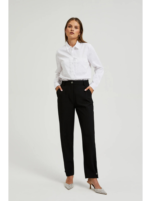 Moodo Ženske hlače crne