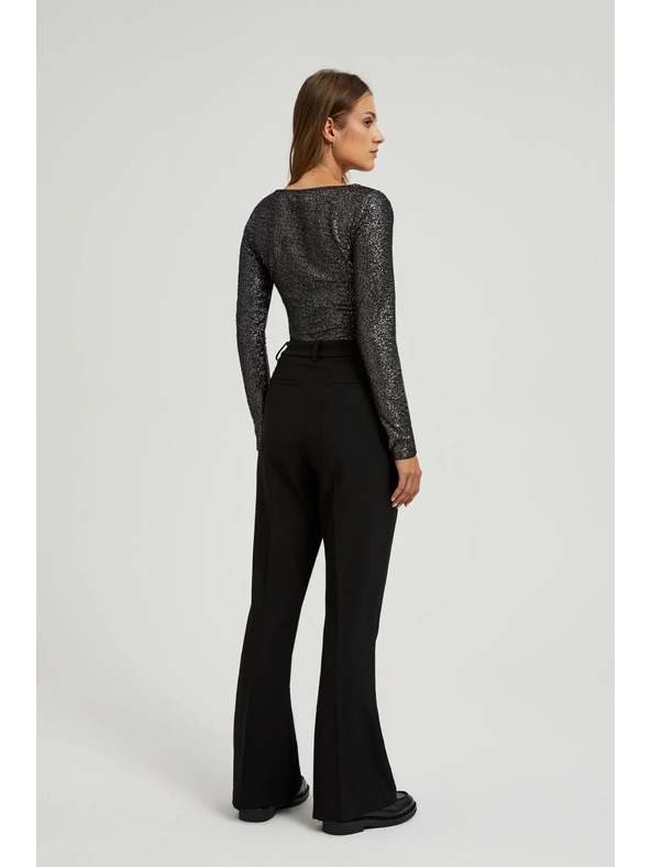 Moodo Ženske hlače crne