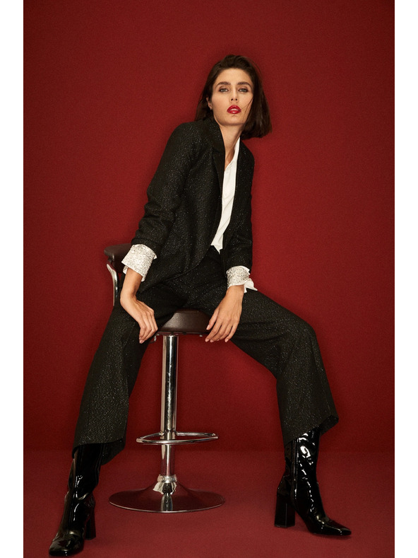 Moodo Ženske hlače crne