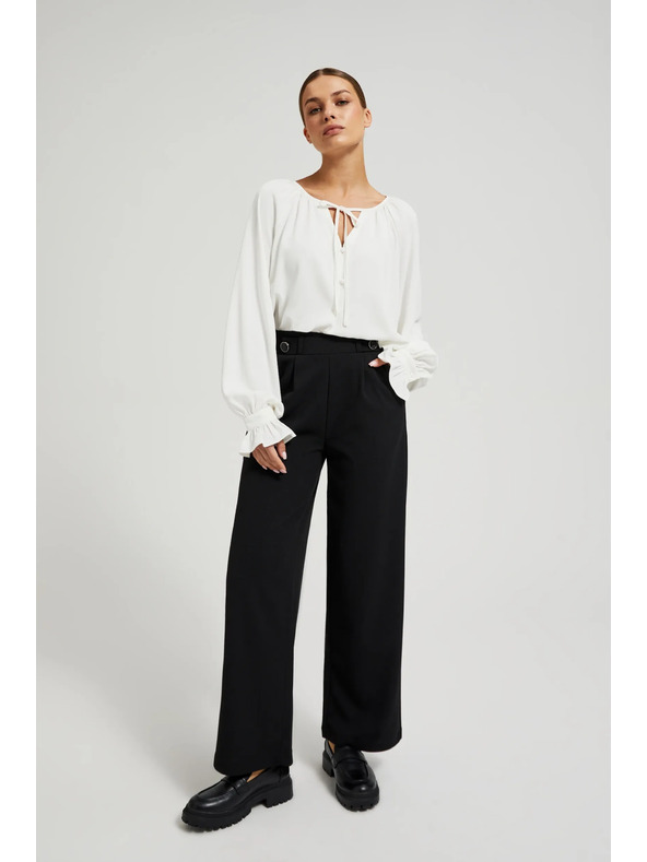 Moodo Ženske hlače crne