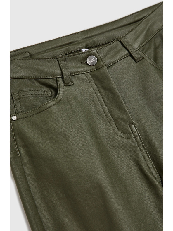 Moodo Ženske hlače svježe maslinaste